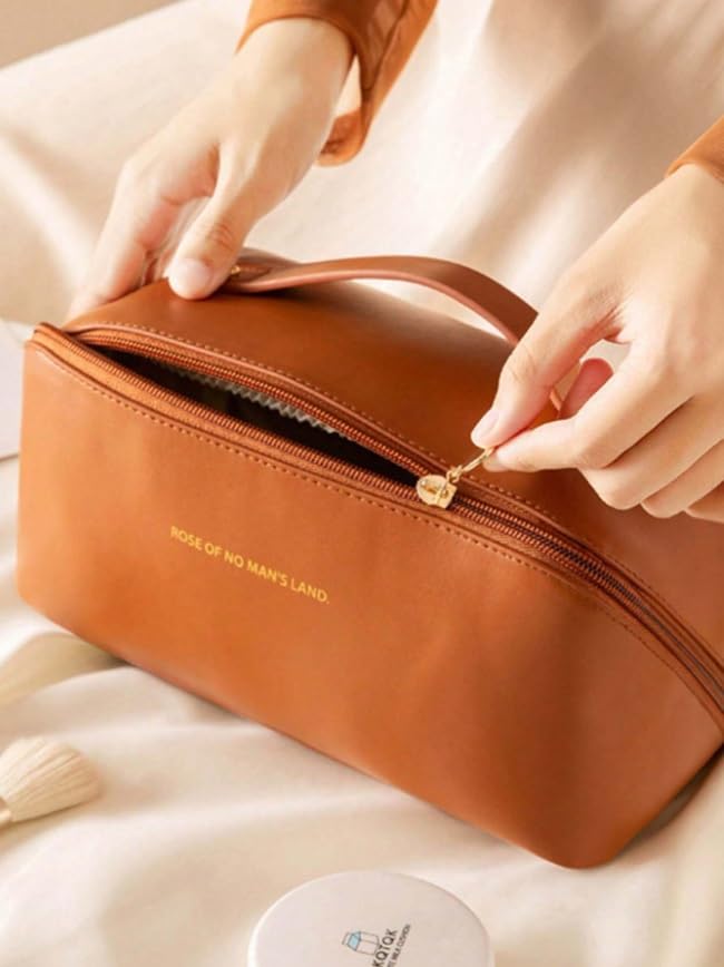 Premium leather cosmetic bags