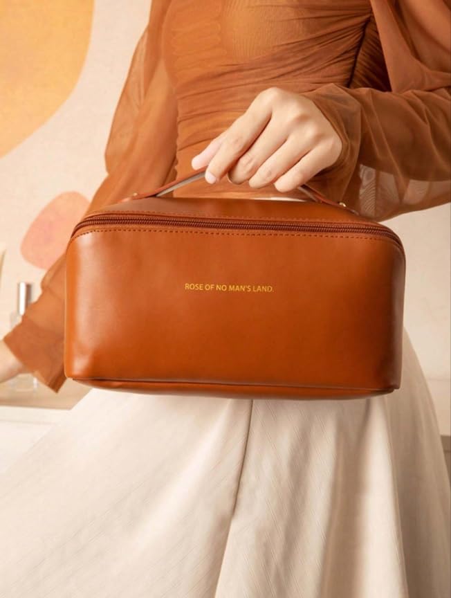 Premium leather cosmetic bags