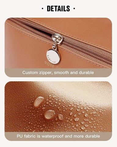 Premium leather cosmetic bags