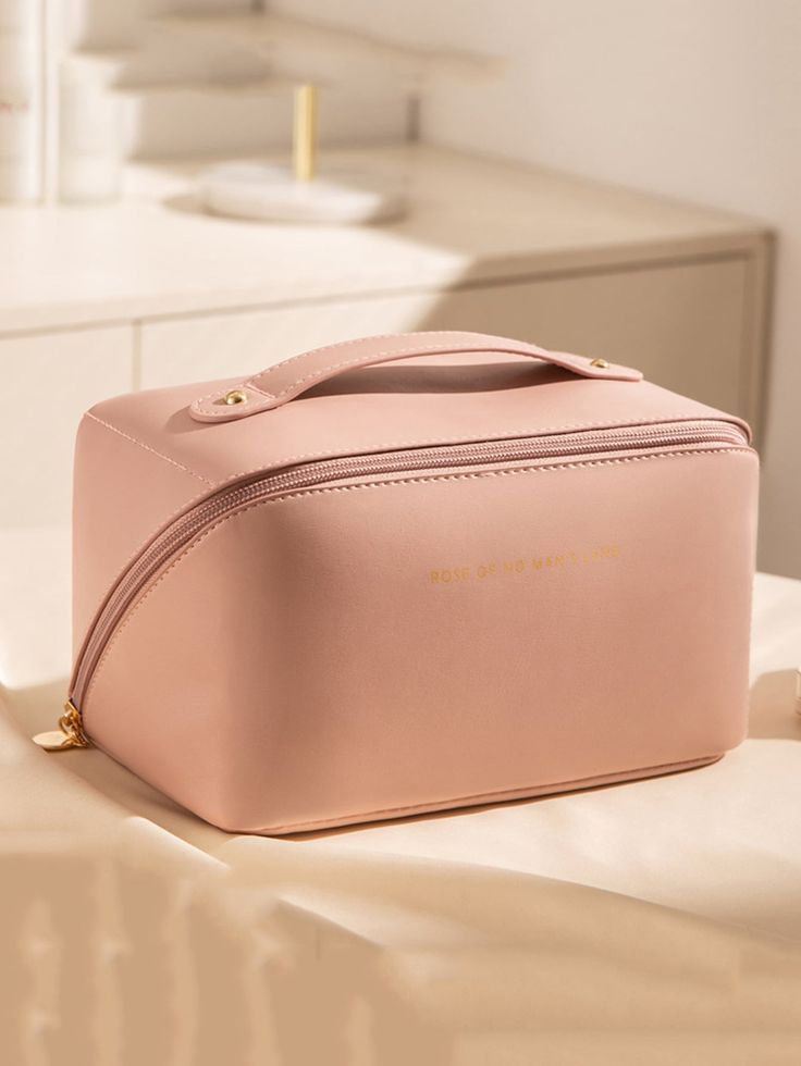 Premium Leather Cosmetic Bag