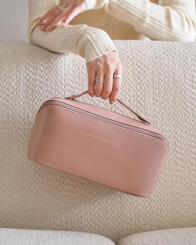Premium Leather Cosmetic Bag